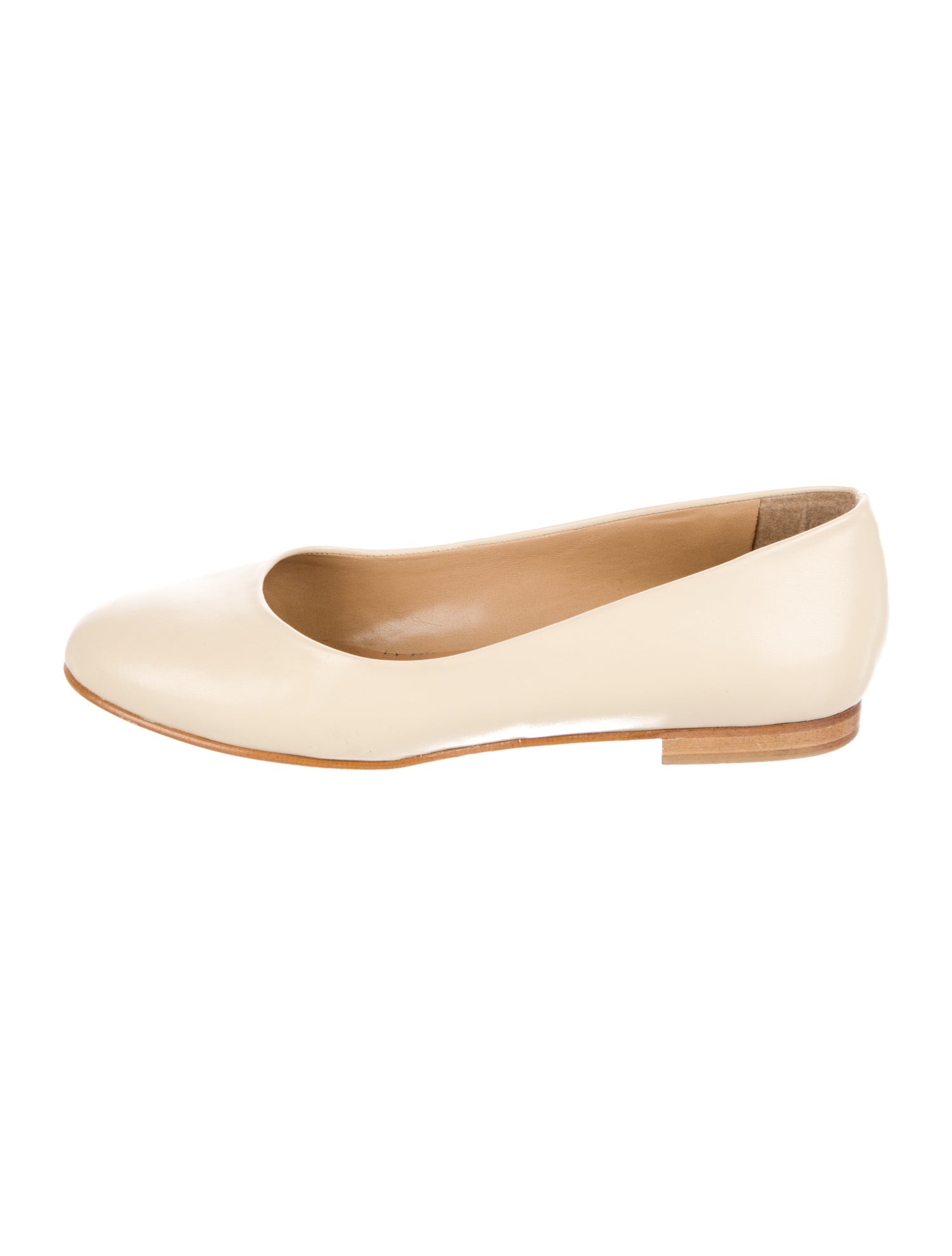 Leonardo Principe Leather Ballet Flats