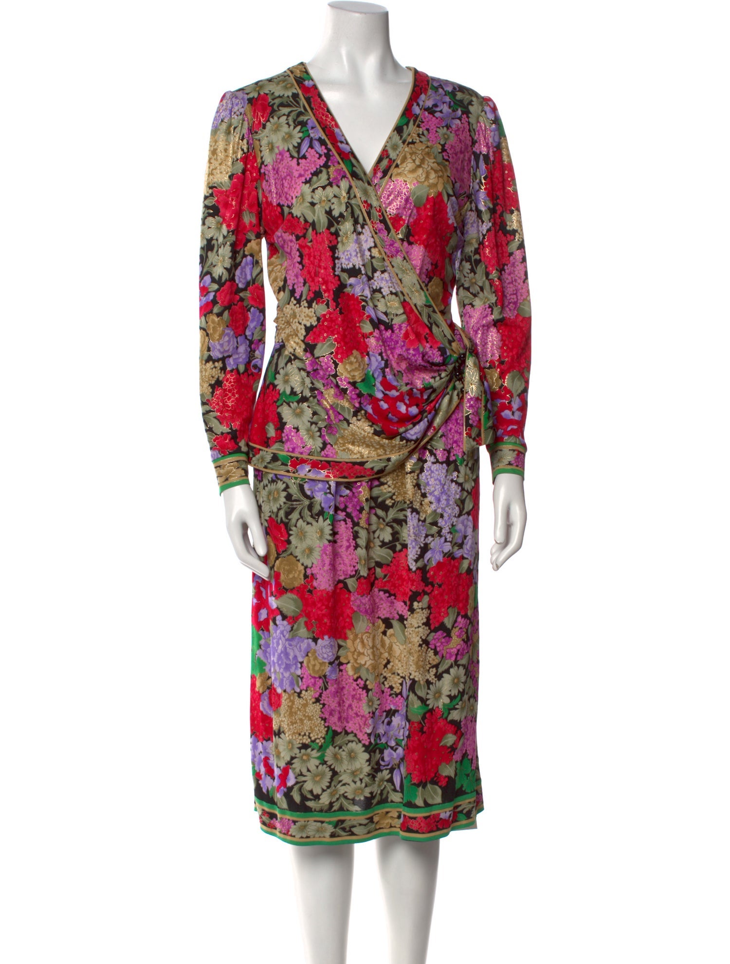 Leonardo Principe Vintage Midi Length Dress