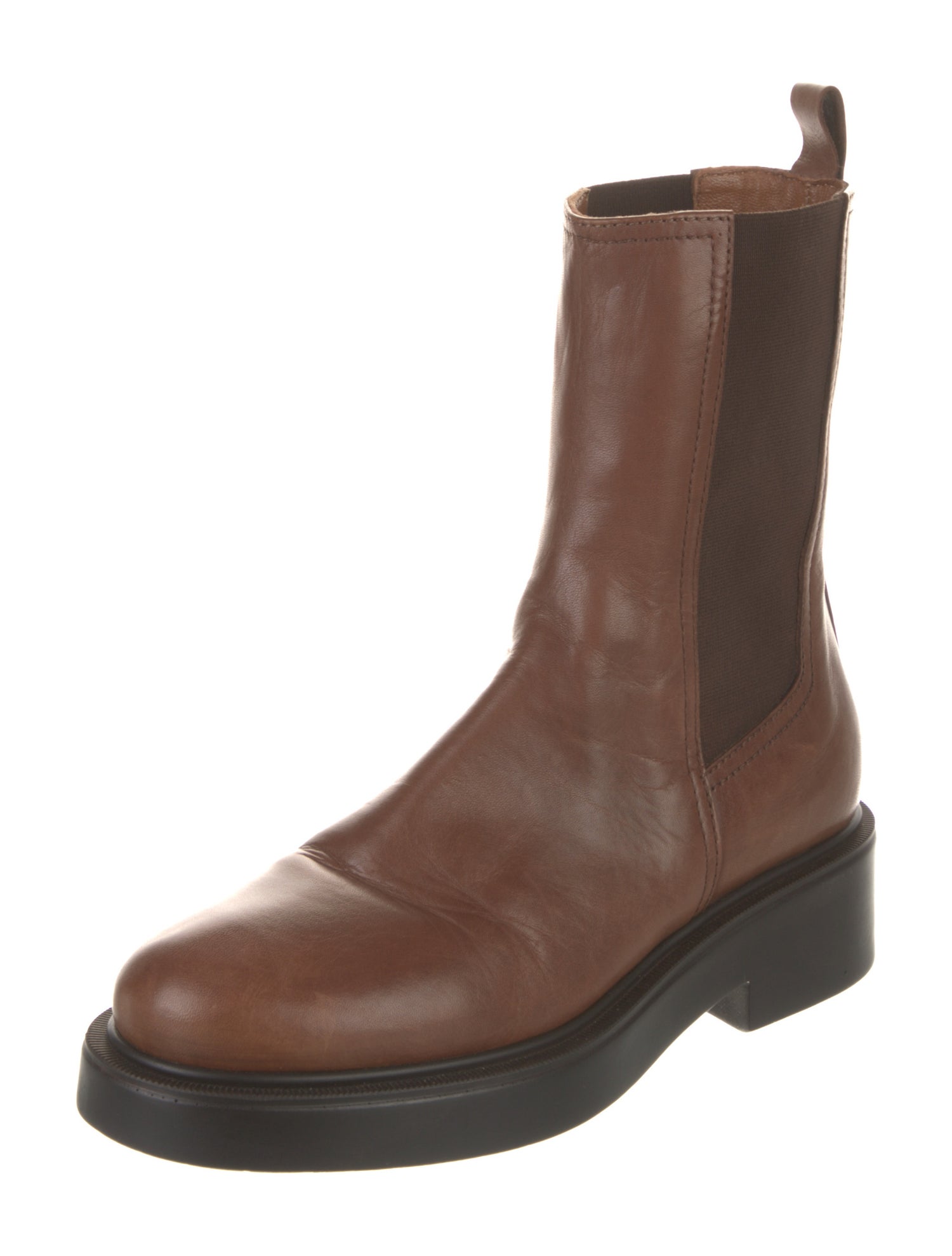 Leonardo Principe Leather Chelsea Boots