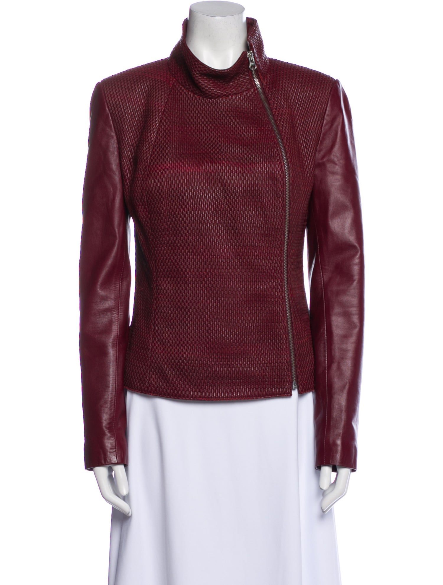 Leonardo Principe Leather Biker Jacket