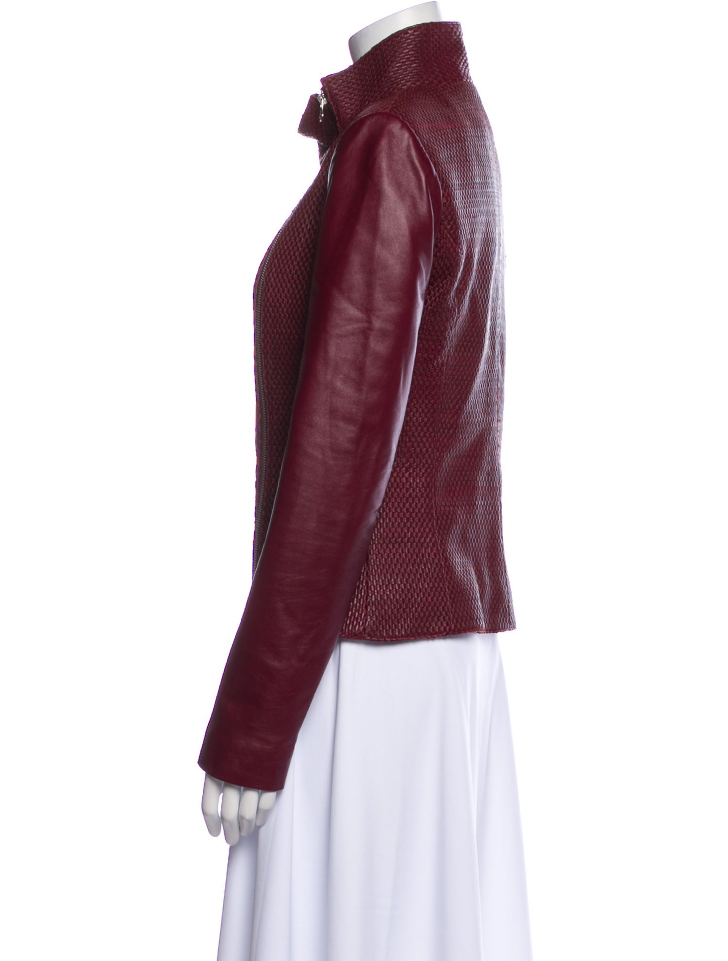 Leonardo Principe Leather Biker Jacket