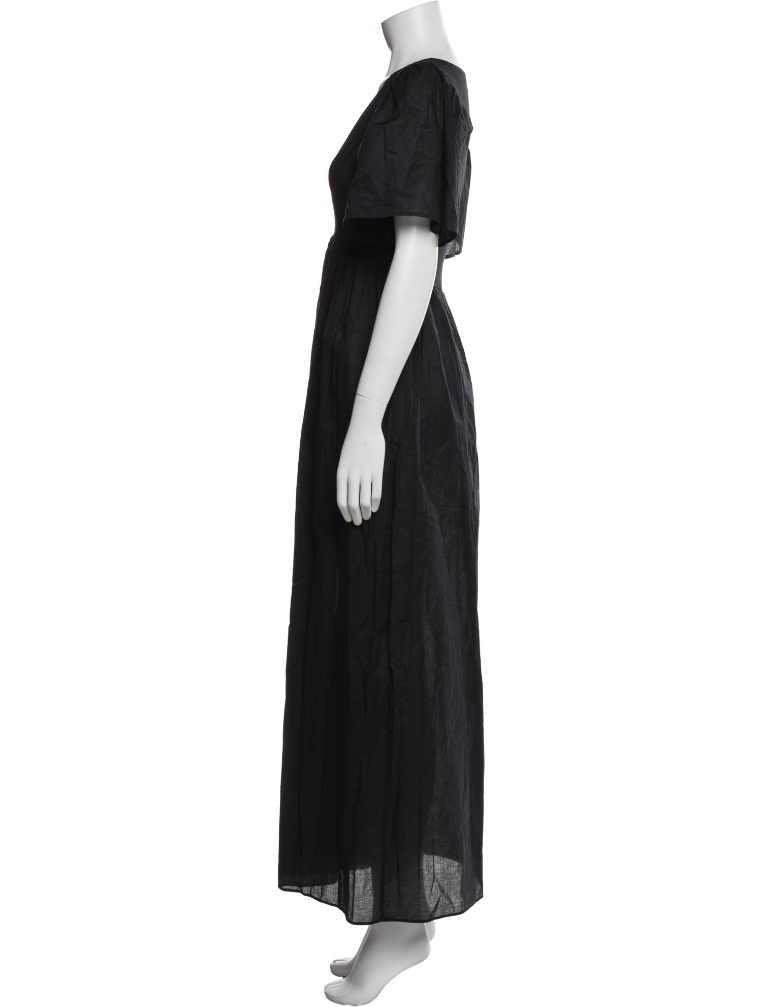 Le Petit Trou Linen Long Dress