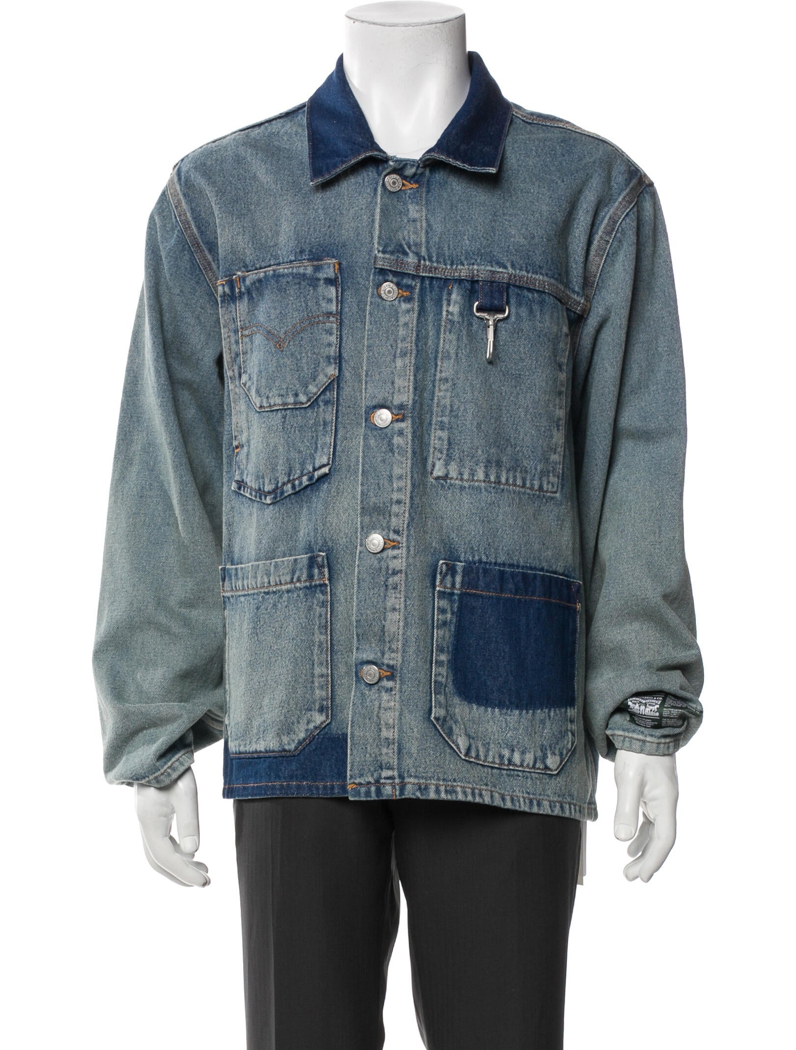 Levi's x Reese Cooper Colorblock Pattern Denim Jacket
