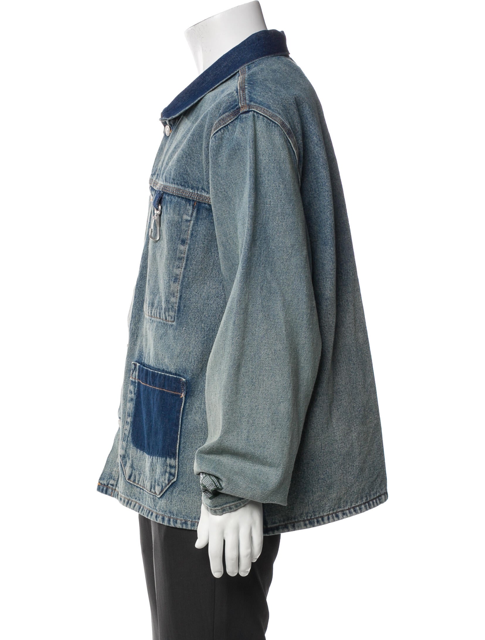 Levi's x Reese Cooper Colorblock Pattern Denim Jacket
