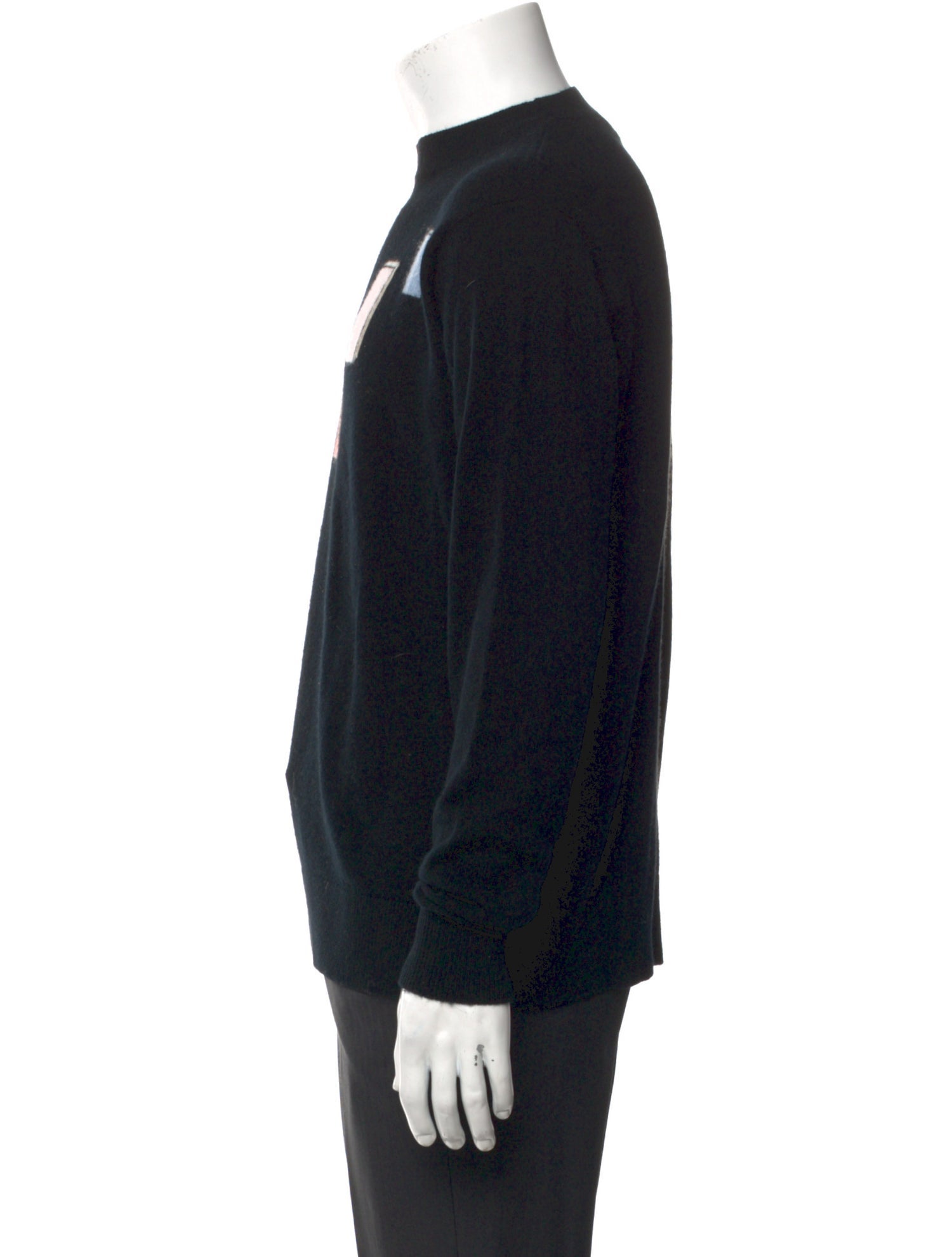 LERET LERET Cashmere Graphic Print Pullover