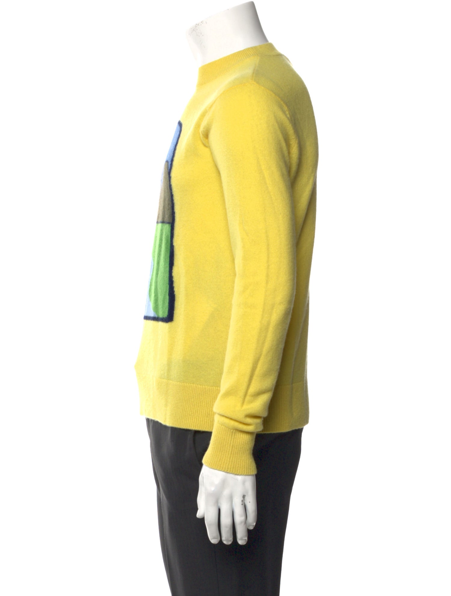 LERET LERET Cashmere Graphic Print Pullover