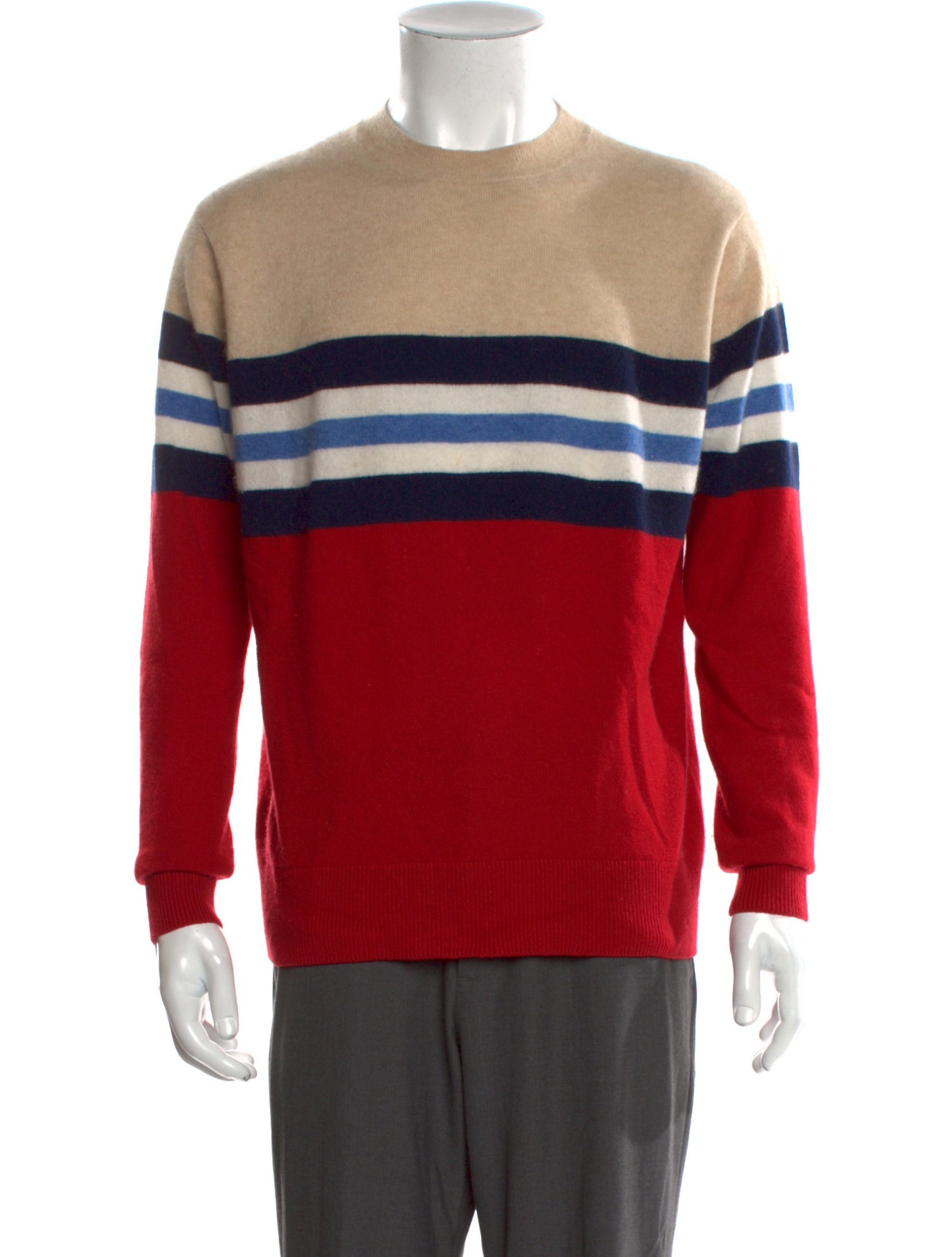 LERET LERET Cashmere Striped Pullover