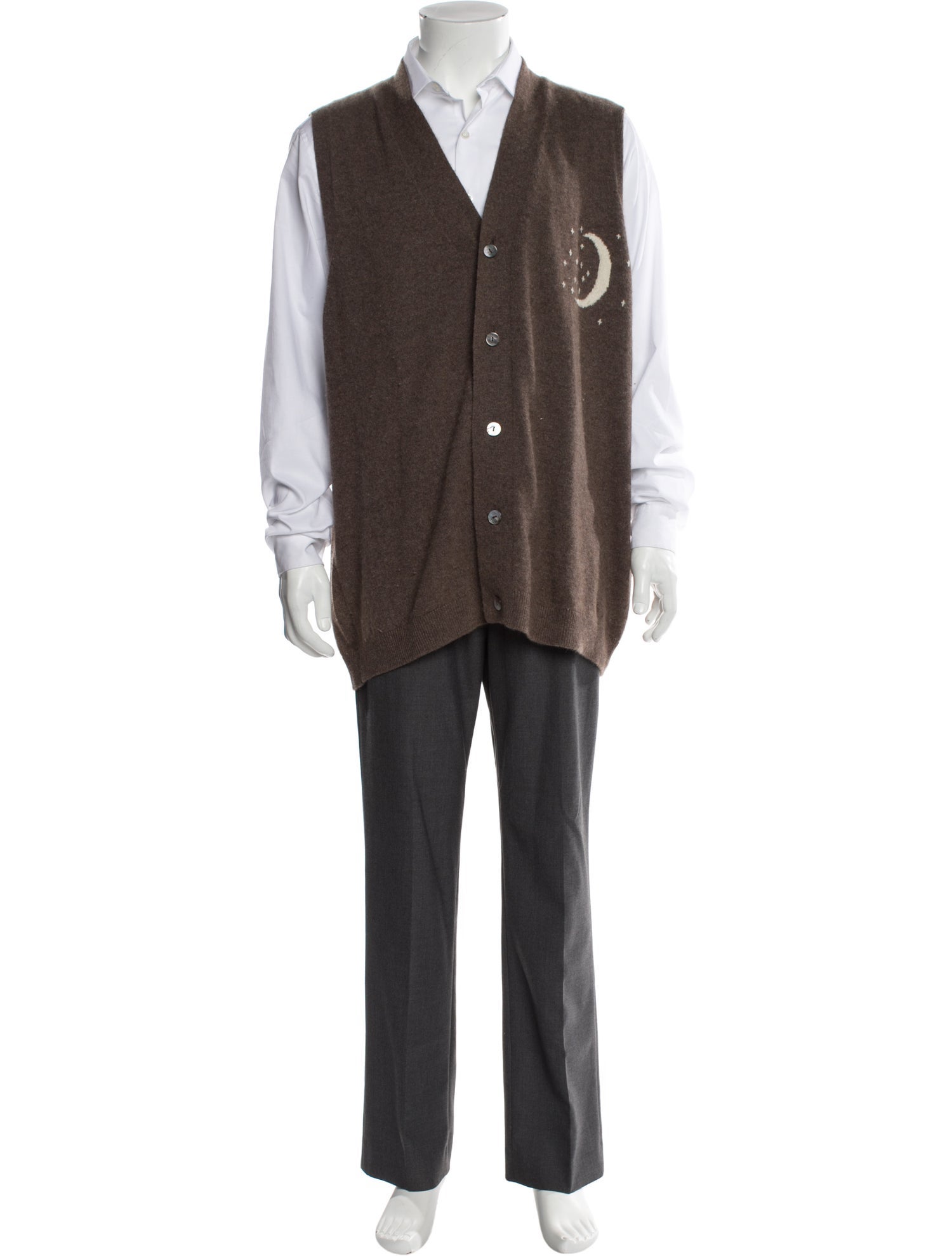 LERET LERET Cashmere V-Neck Sweater Vest