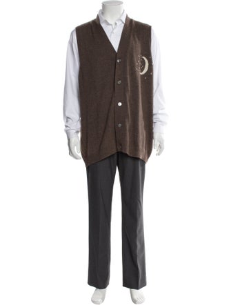 LERET LERET Cashmere V-Neck Sweater Vest