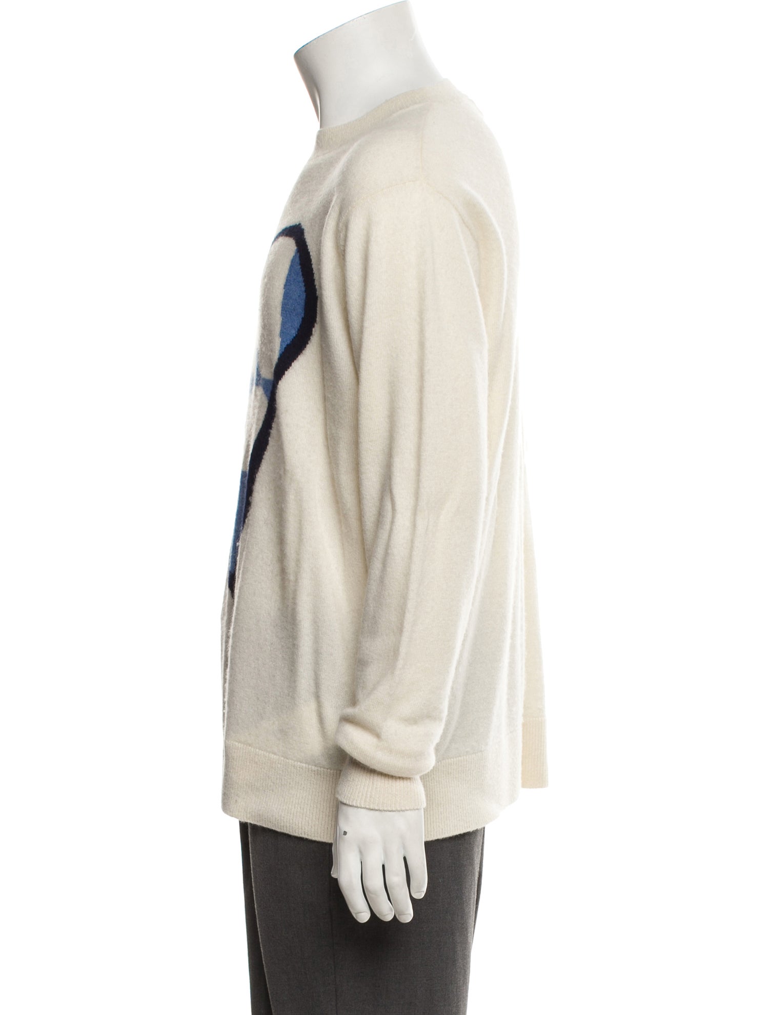 LERET LERET Cashmere Graphic Print Pullover