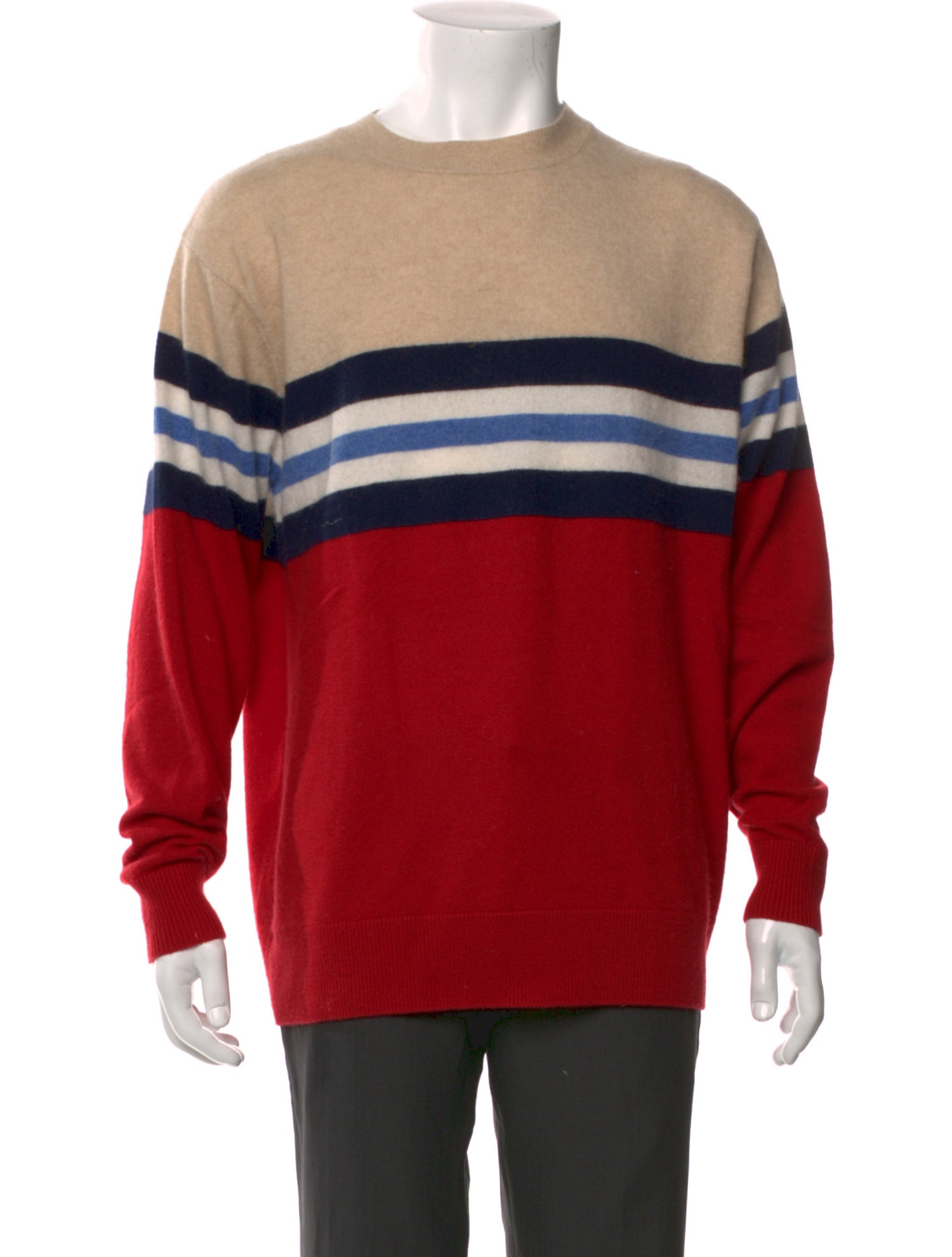 LERET LERET Cashmere Striped Pullover