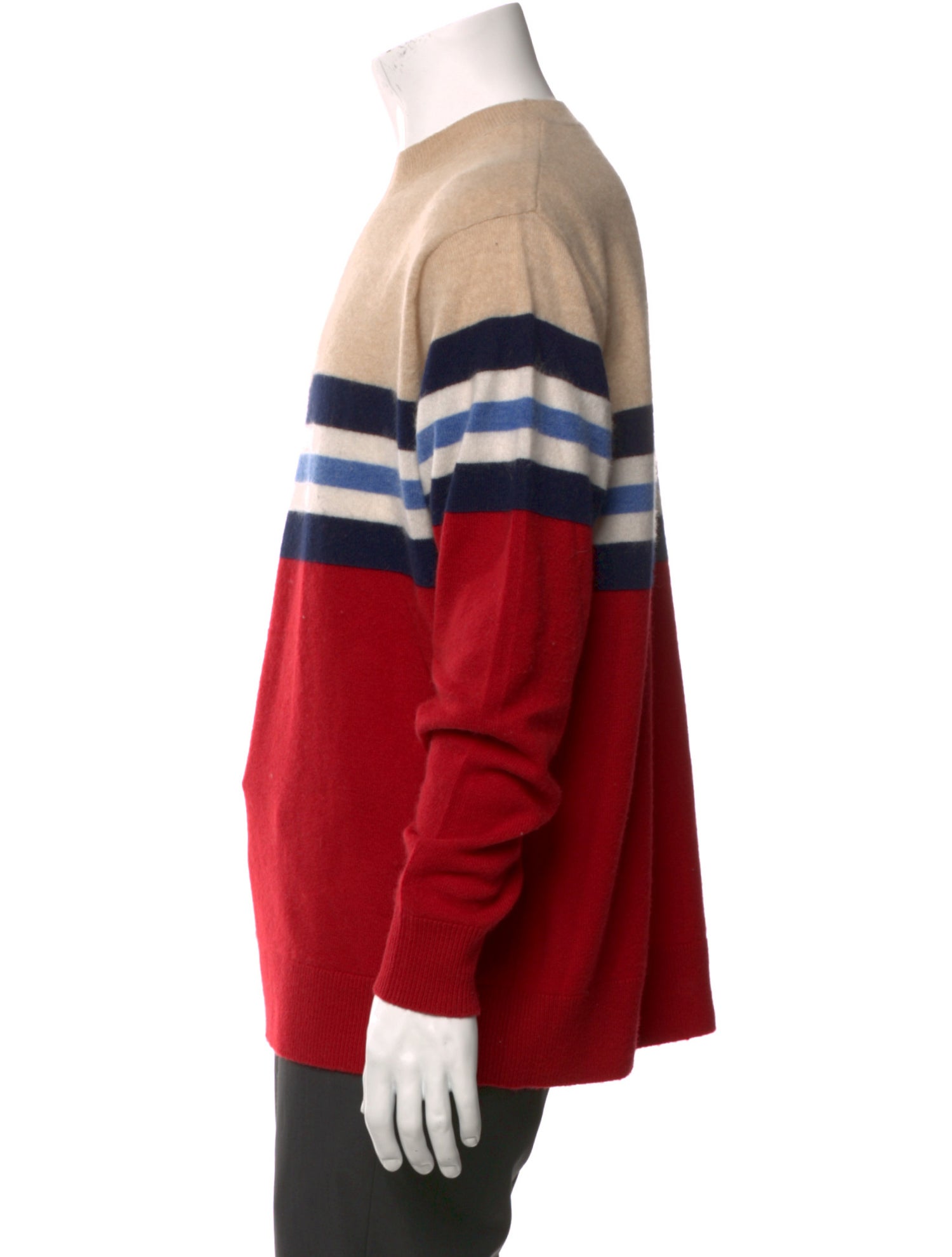 LERET LERET Cashmere Striped Pullover