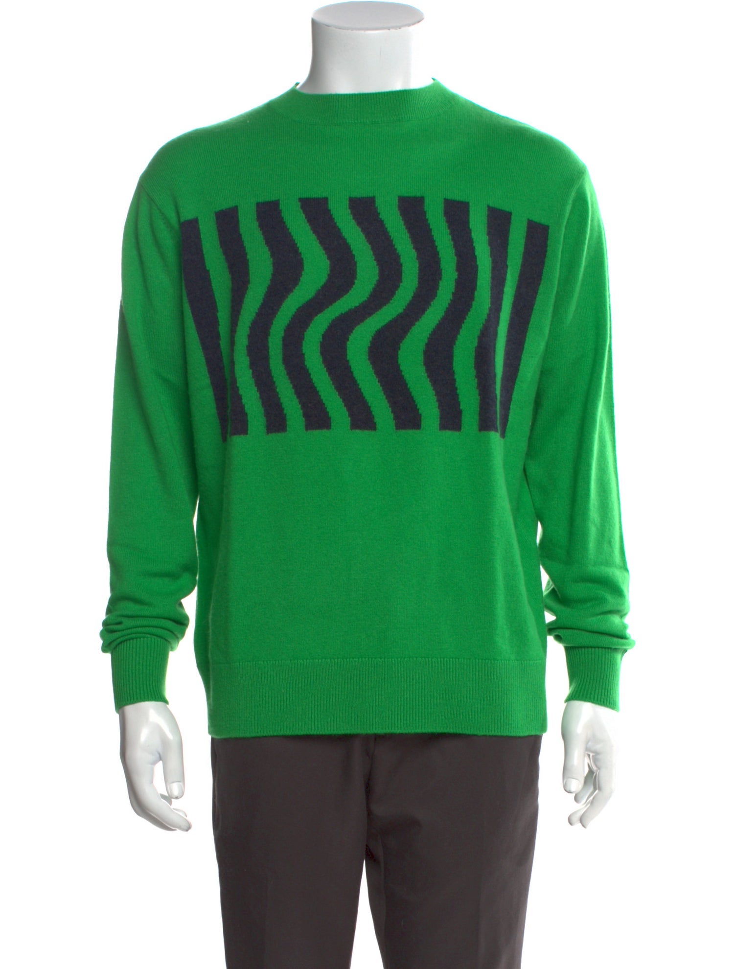 LERET LERET Cashmere Graphic Print Pullover w/ Tags