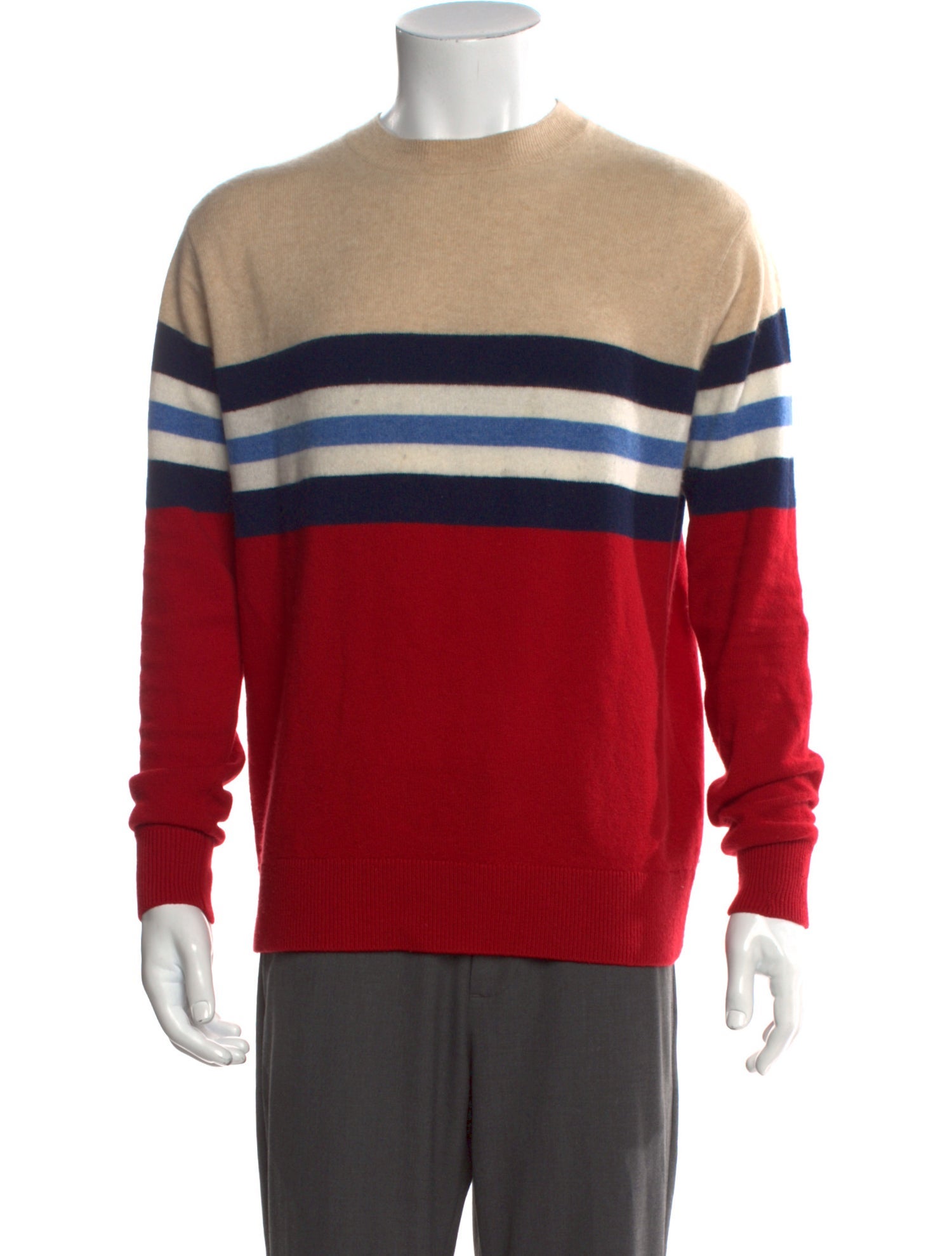 LERET LERET Cashmere Striped Pullover