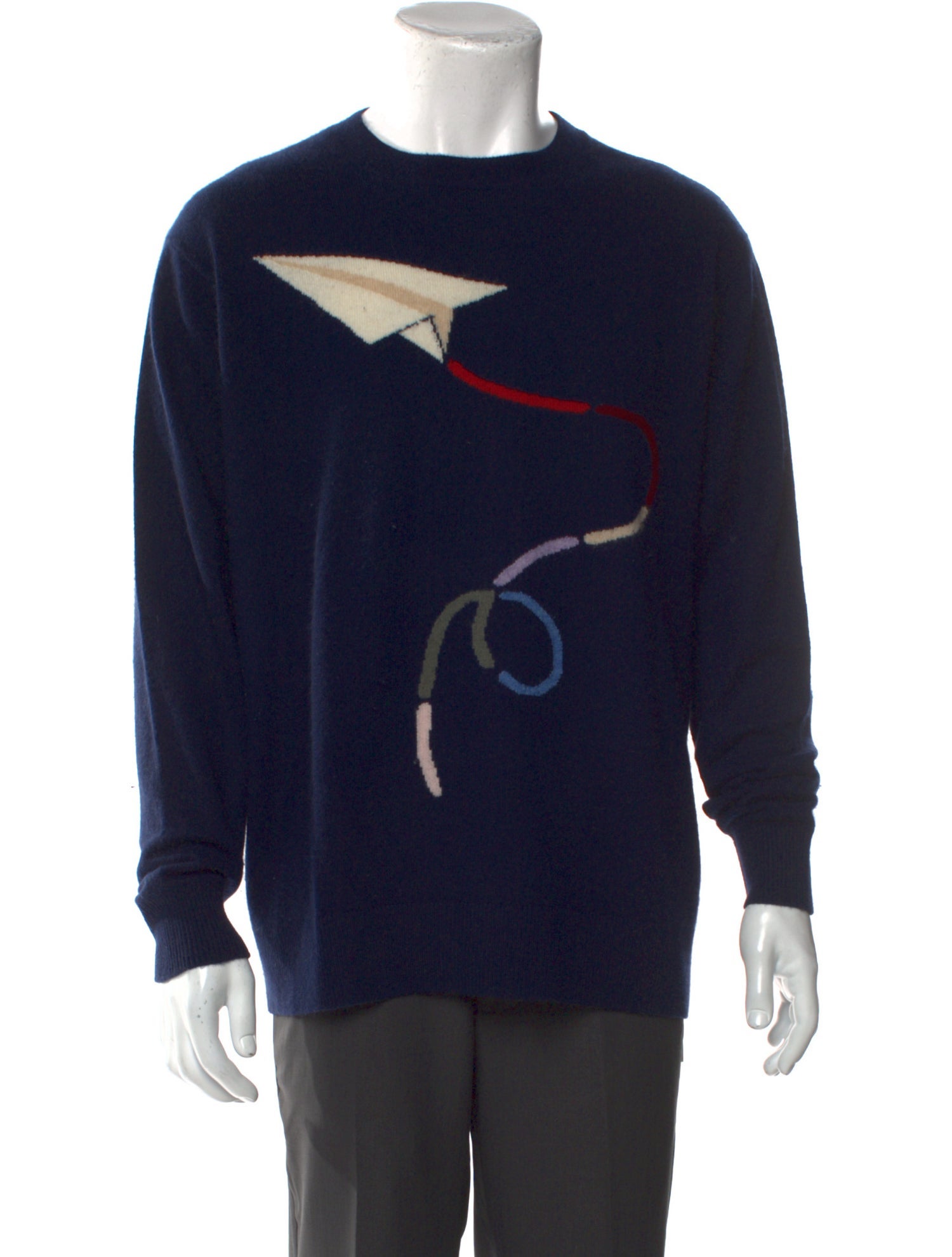 LERET LERET Cashmere Graphic Print Pullover