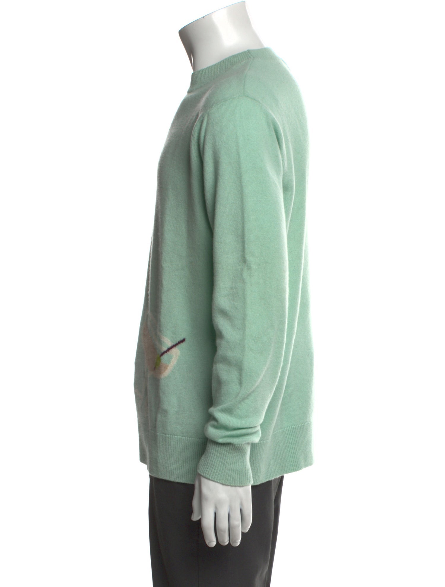 LERET LERET Cashmere Graphic Print Pullover