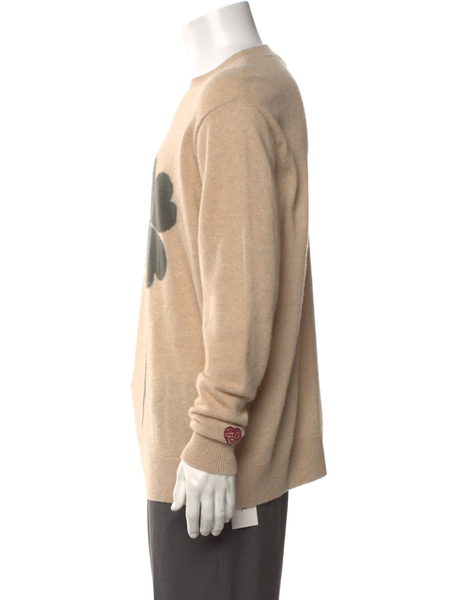 LERET LERET Cashmere Graphic Print Pullover