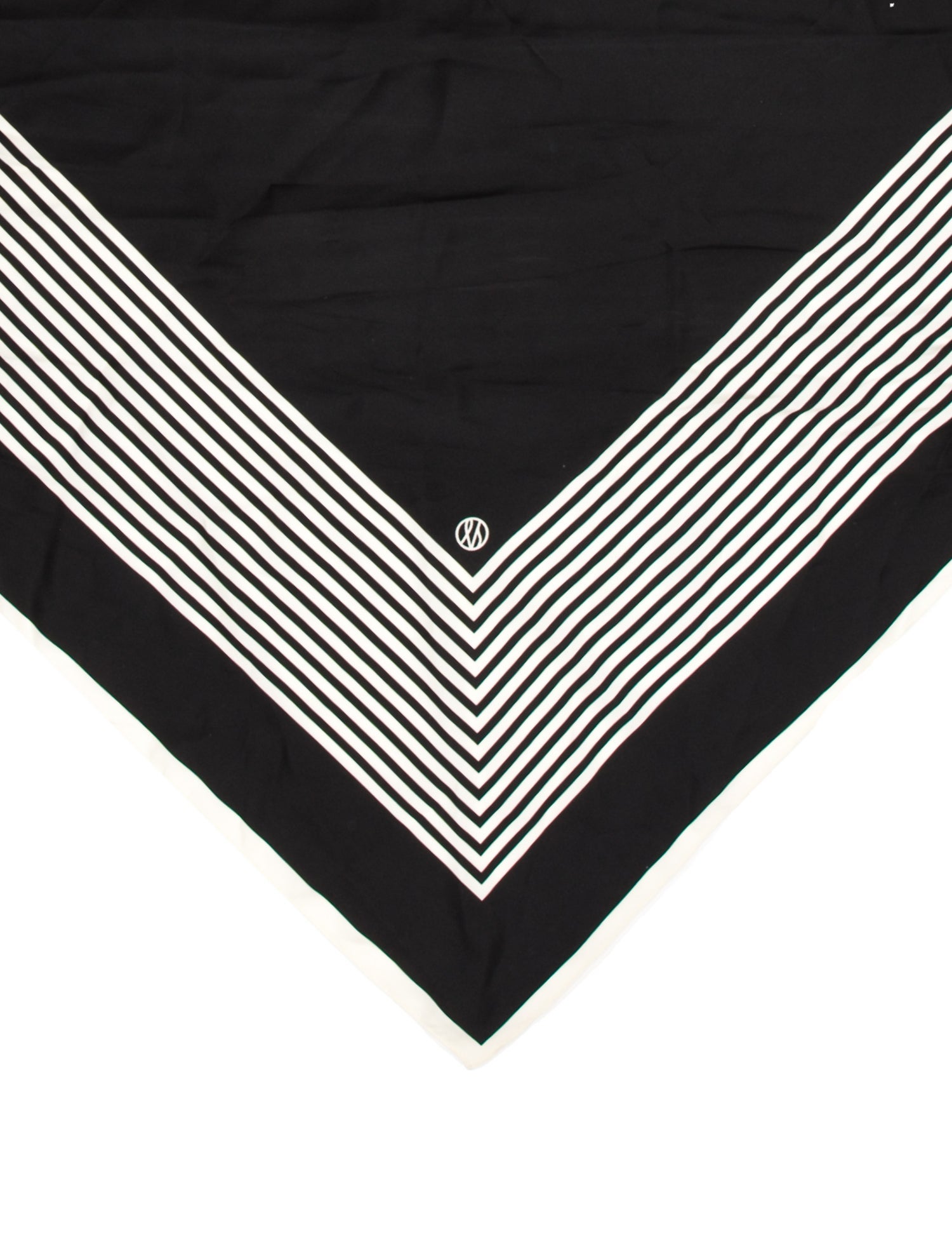 Lescarf Silk Striped Scarf