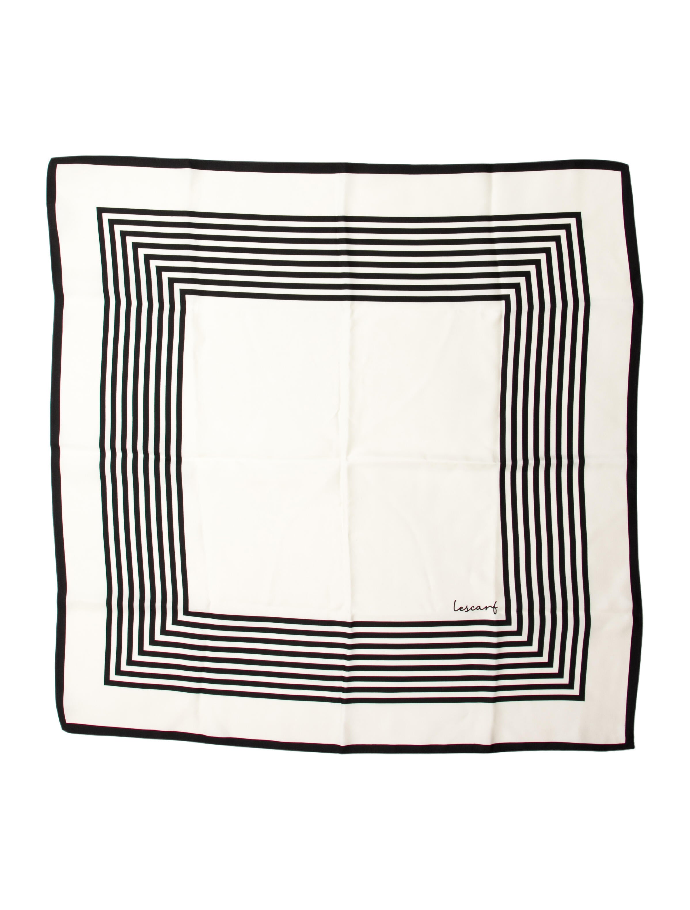 Lescarf Á La Plumes Silk Scarf