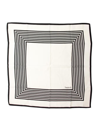 Lescarf Á La Plumes Silk Scarf