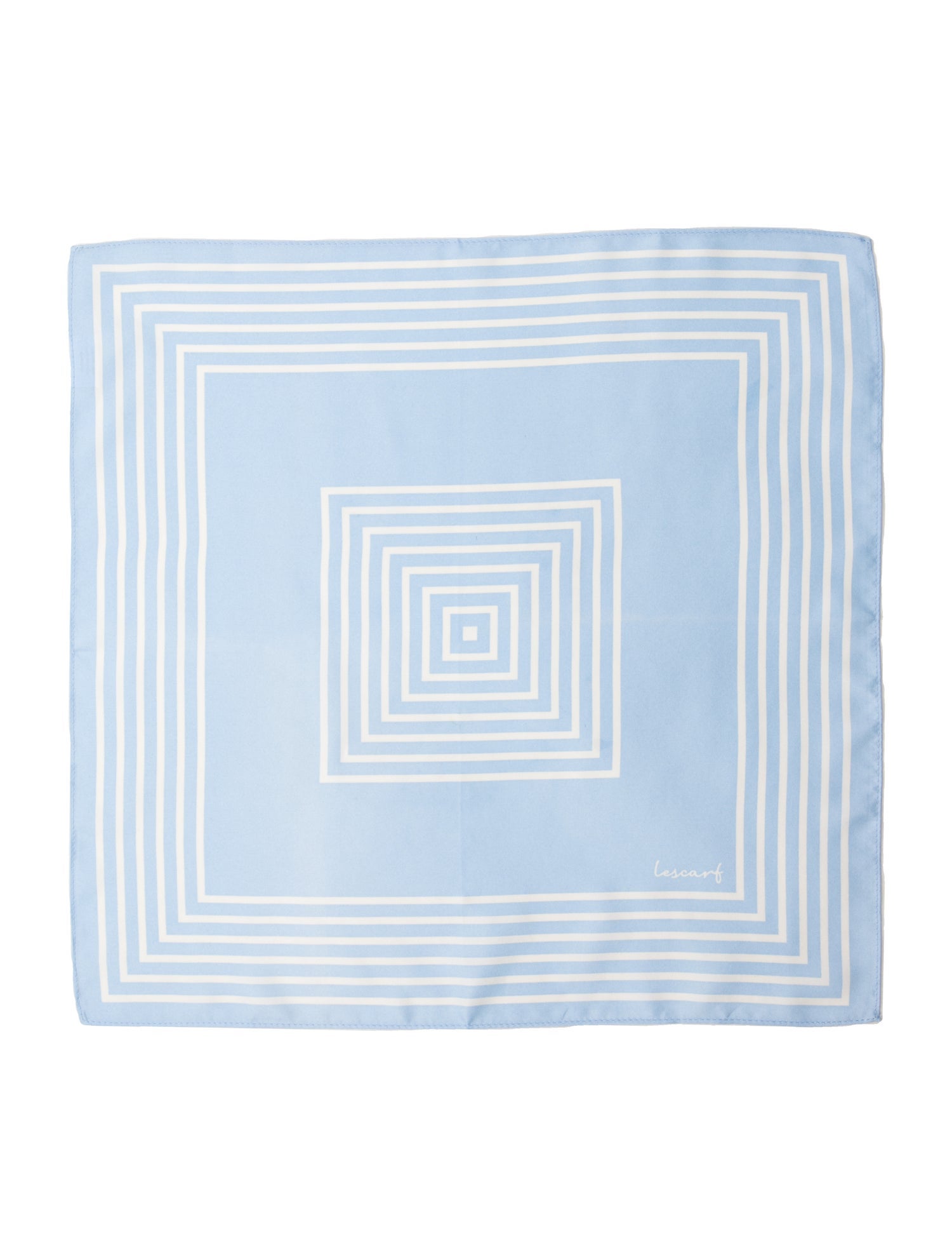 Lescarf Silk Striped Scarf