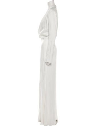 Les Héroïnes by Vanessa Cocchiaro Plunge Neckline Jumpsuit