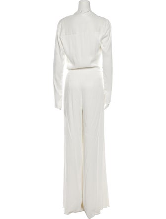 Les Héroïnes by Vanessa Cocchiaro Plunge Neckline Jumpsuit