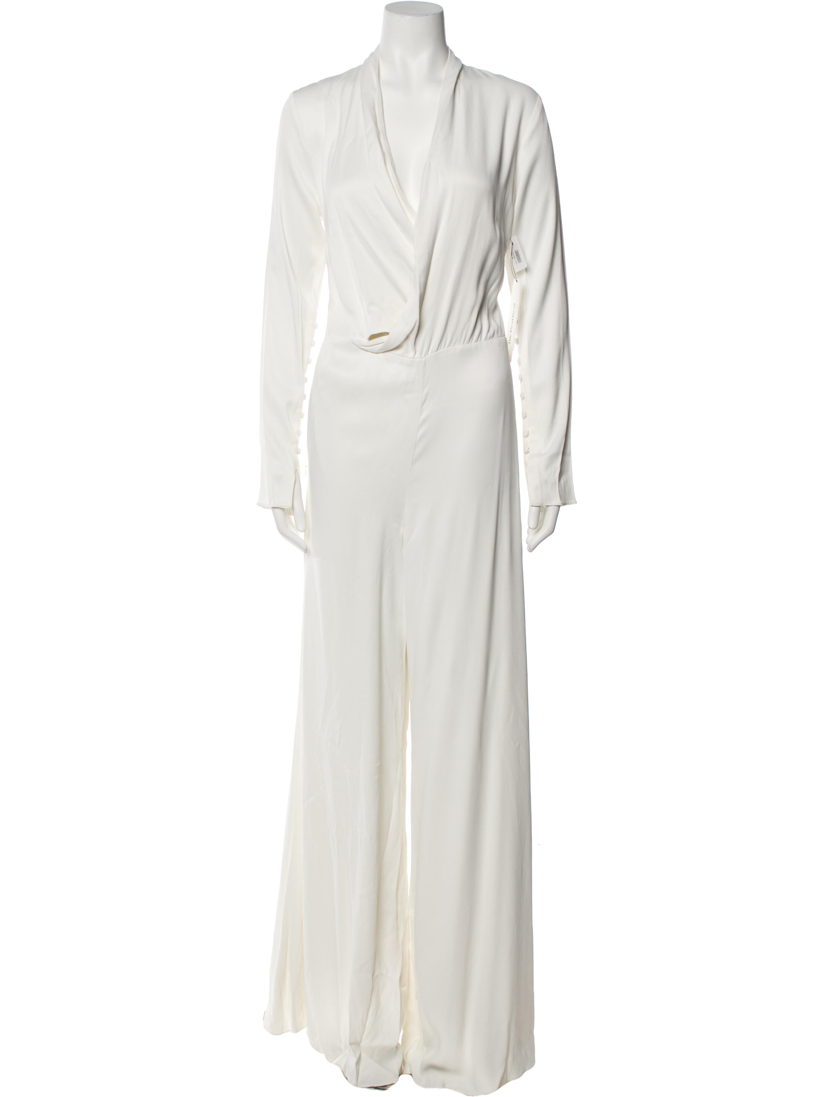 Les Héroïnes by Vanessa Cocchiaro V-Neck Jumpsuit