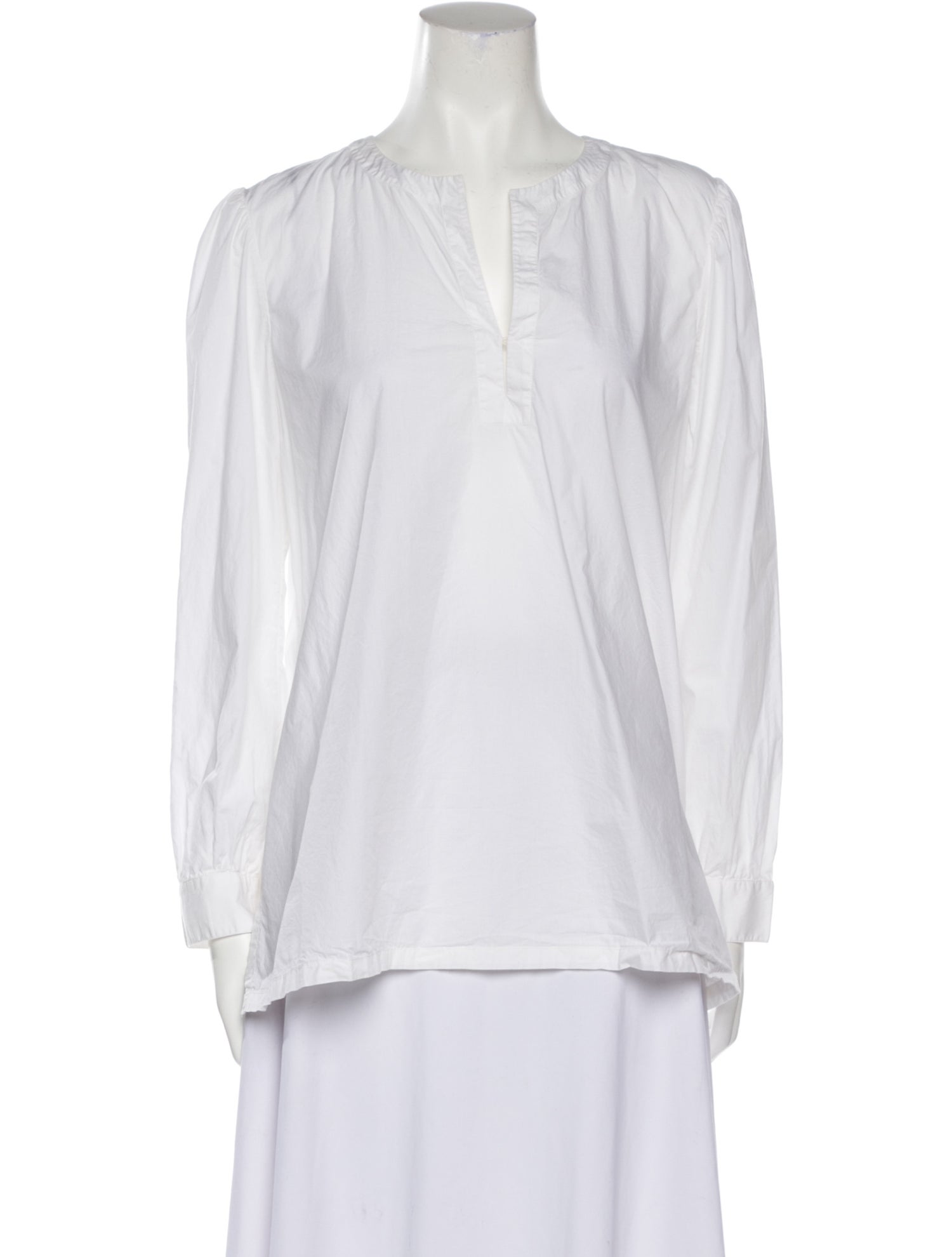 Le Sirenuse Positano V-Neck Long Sleeve Tunic