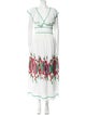 Le Sirenuse Positano Patterned Long Dress