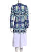 Le Sirenuse Positano Printed V-Neck Tunic