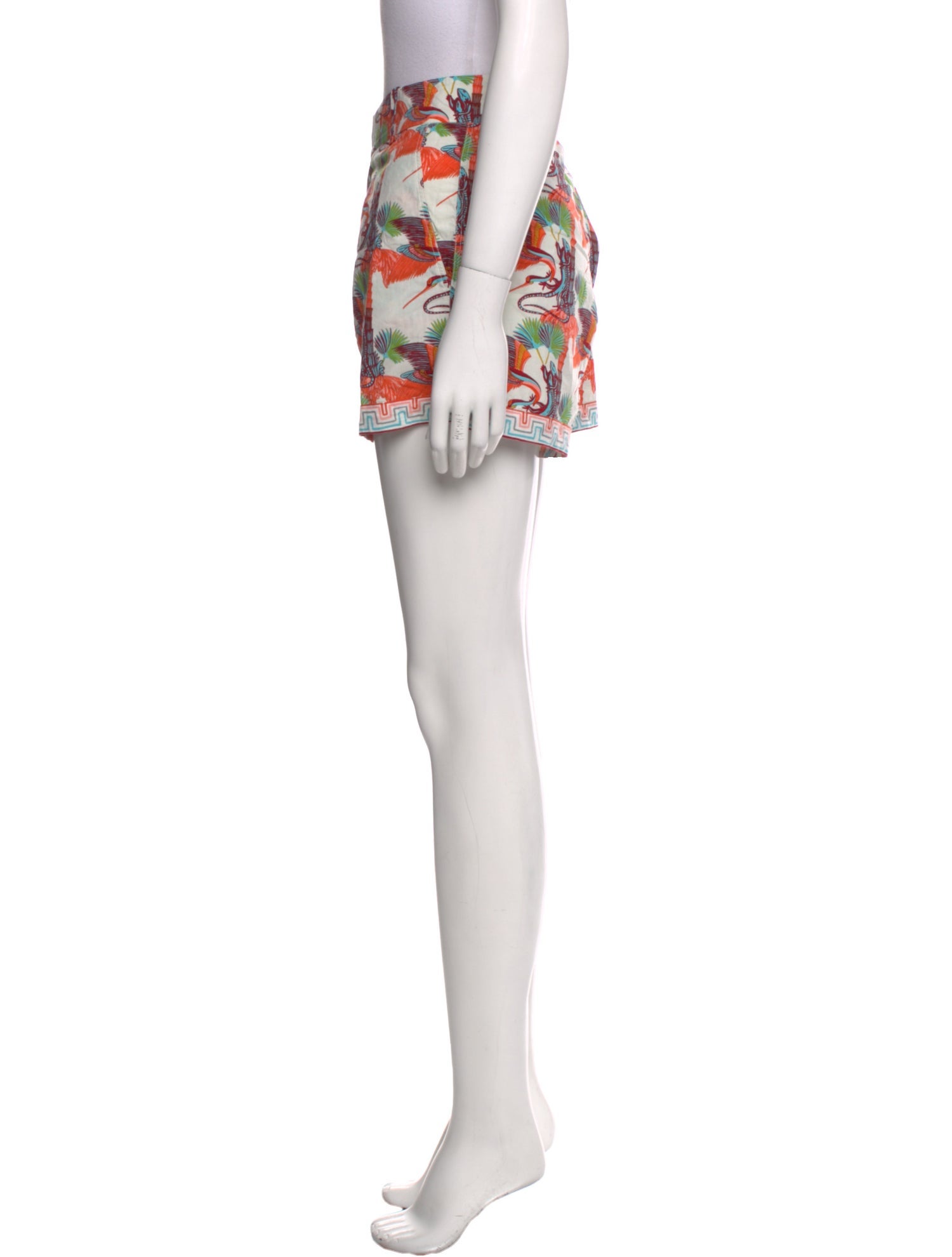 Le Sirenuse Positano Printed Mini Shorts