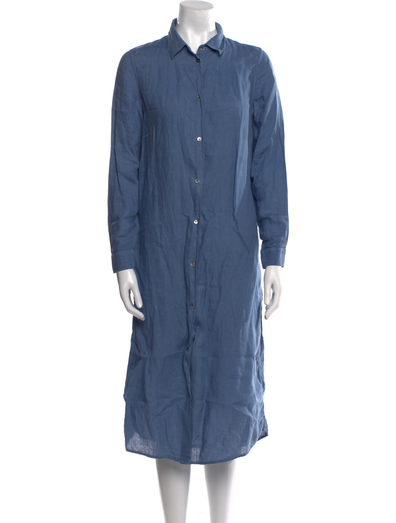 Le Sirenuse Positano Linen Knee-Length Dress