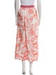 Le Sirenuse Positano Printed Midi Length Skirt