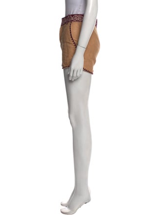 Le Sirenuse Positano Linen Mini Shorts