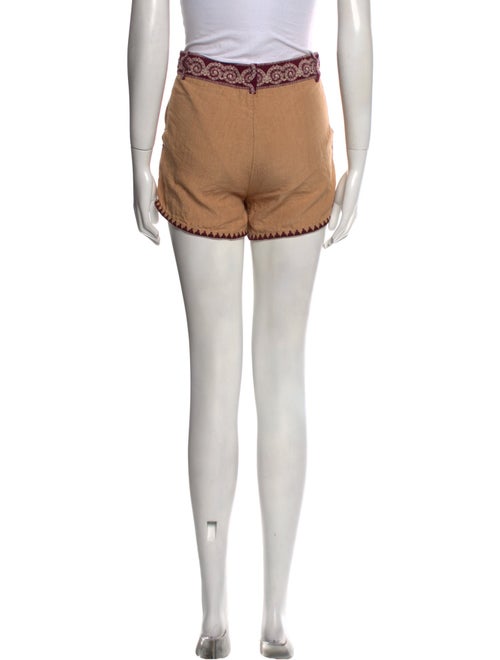 Le Sirenuse Positano Linen Mini Shorts