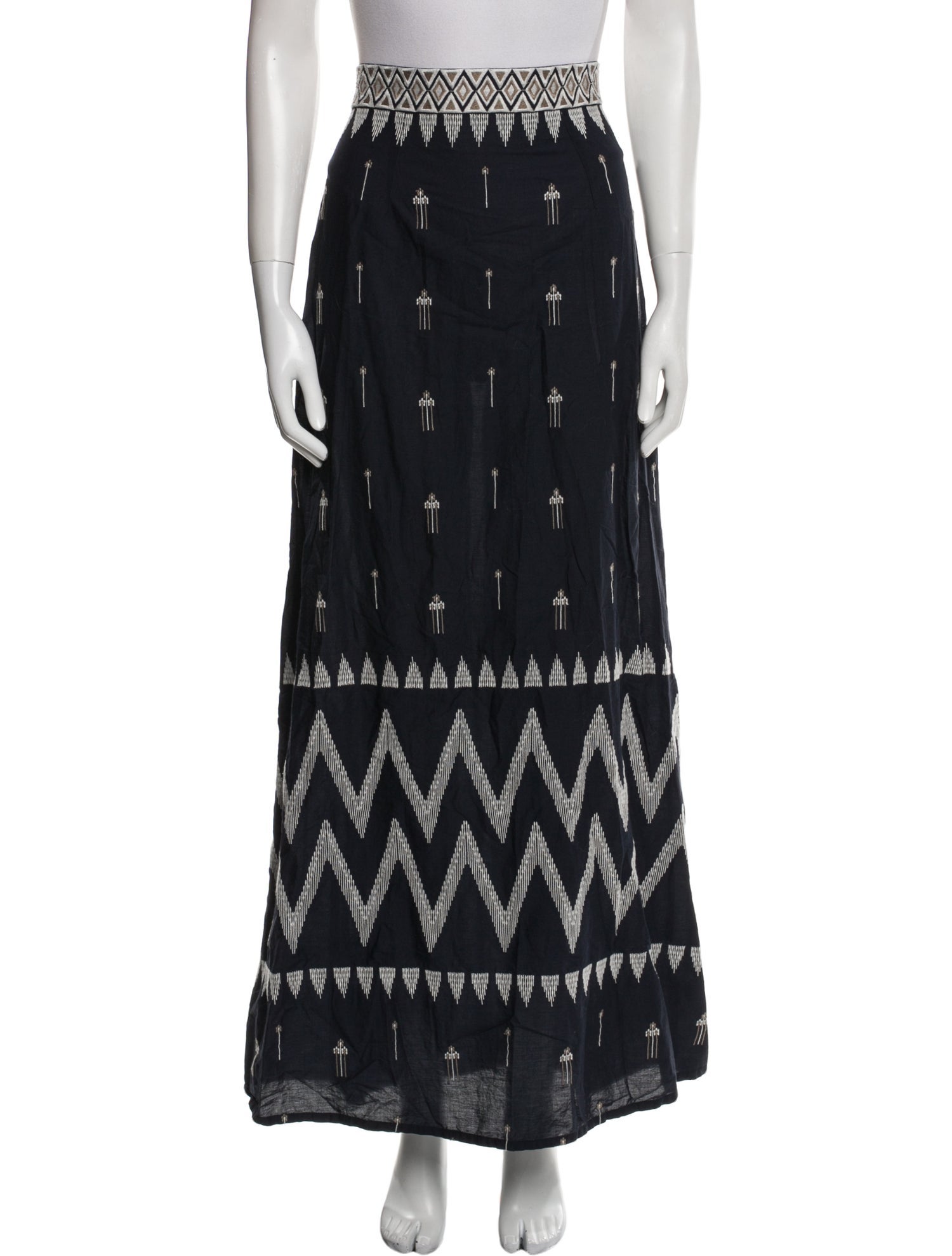 Le Sirenuse Positano Printed Long Skirt