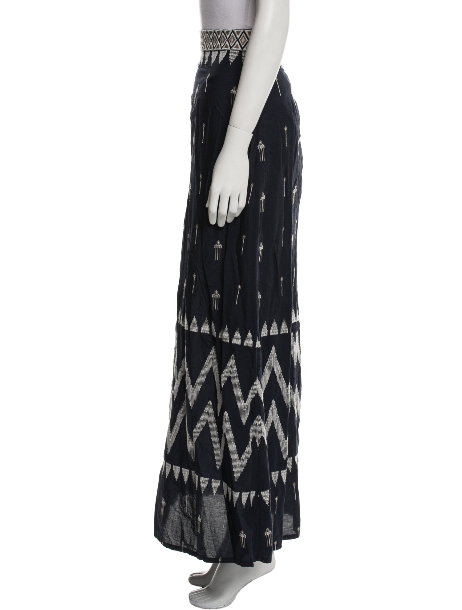 Le Sirenuse Positano Printed Long Skirt