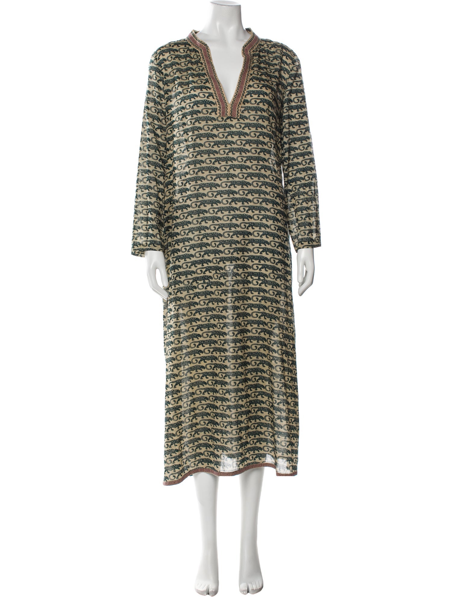 Le Sirenuse Positano Printed Long Dress