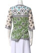 Le Sirenuse Positano Printed V-Neck Tunic