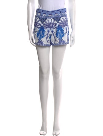 Le Sirenuse Positano Printed Mini Shorts