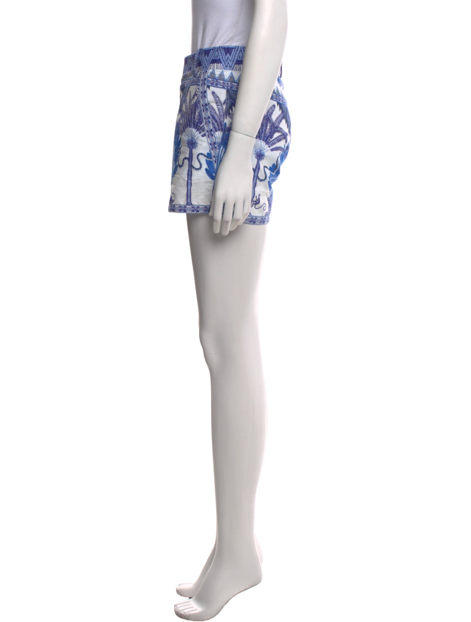 Le Sirenuse Positano Printed Mini Shorts