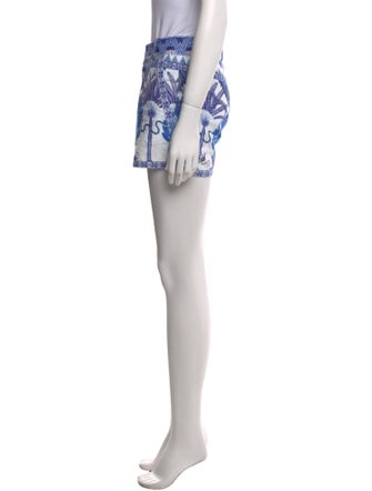 Le Sirenuse Positano Printed Mini Shorts
