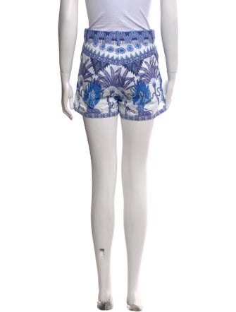 Le Sirenuse Positano Printed Mini Shorts