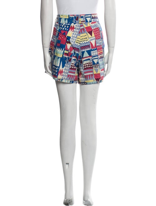 Le Sirenuse Positano Printed Mini Shorts