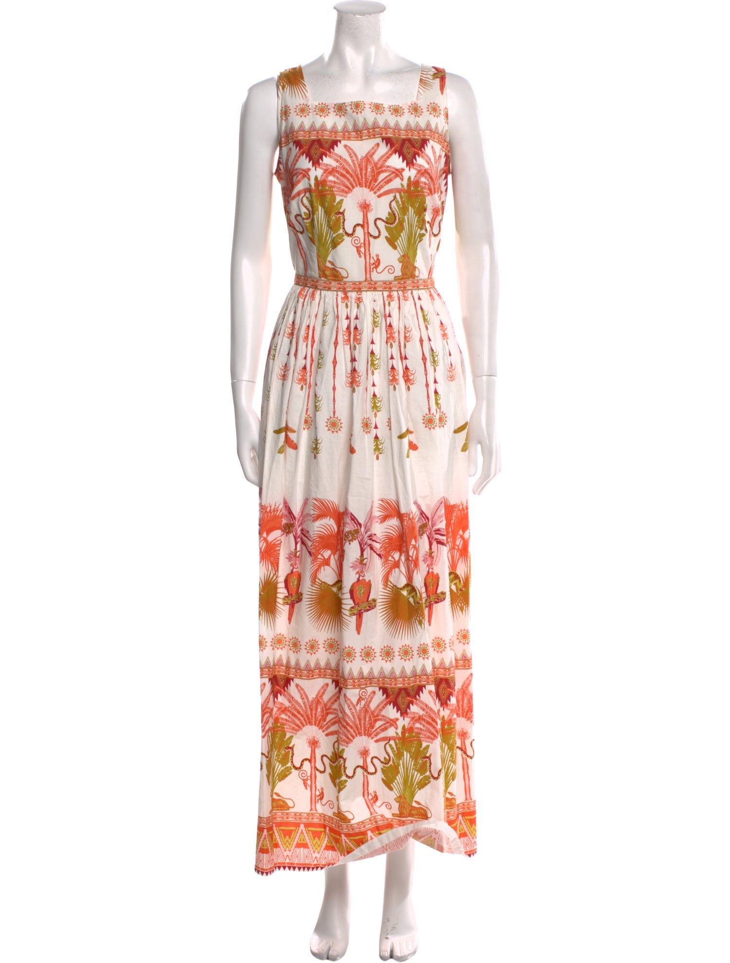 Le Sirenuse Positano Floral Print Long Dress