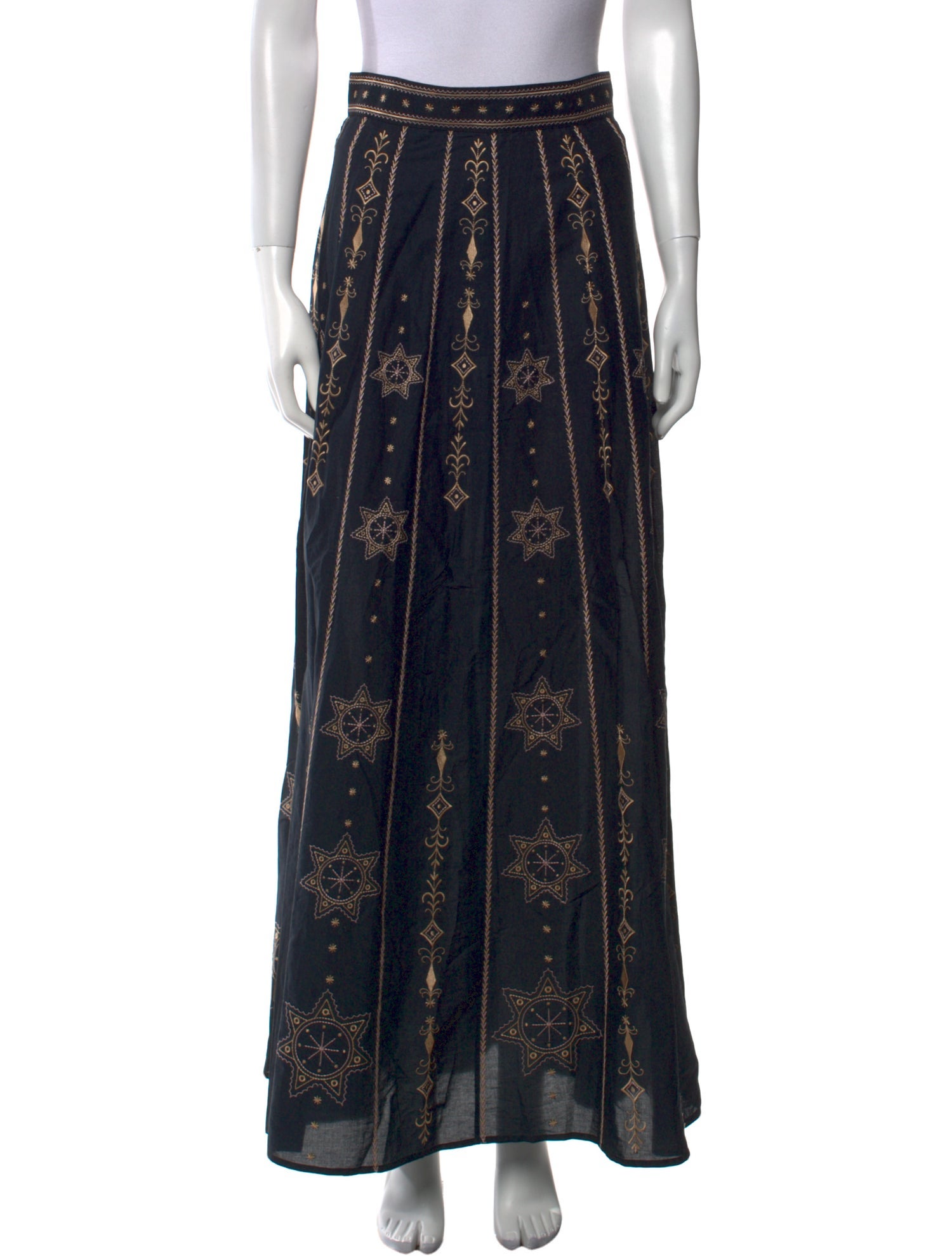 Le Sirenuse Positano Printed Long Skirt