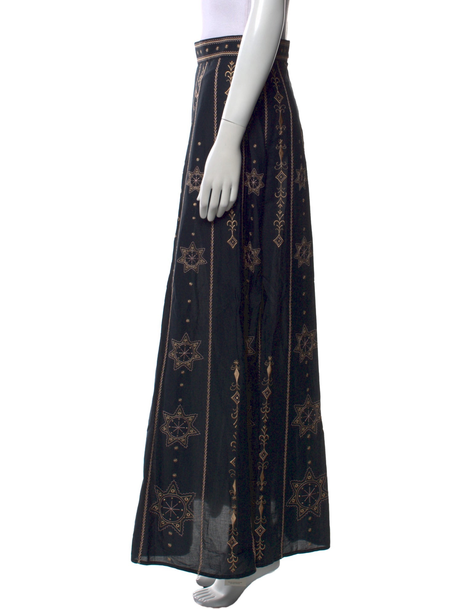 Le Sirenuse Positano Printed Long Skirt