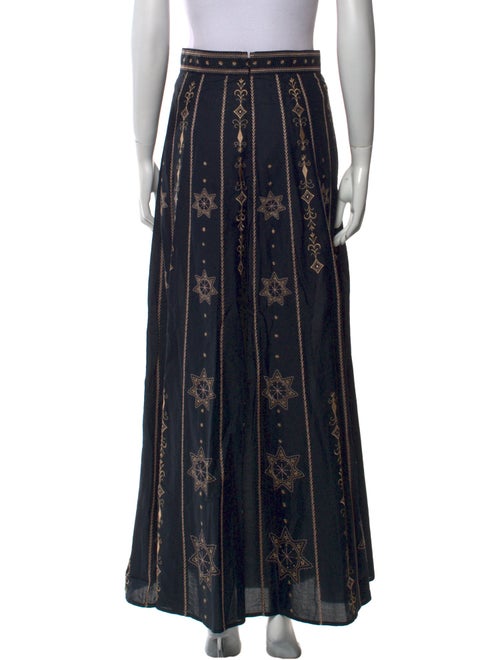 Le Sirenuse Positano Printed Long Skirt