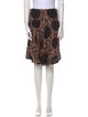 Le Sirenuse Positano Paisley Print Knee-Length Skirt
